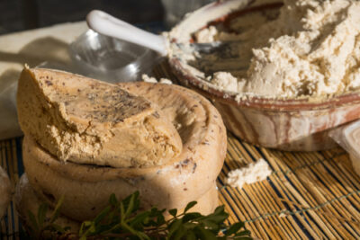 Traditional,Sardinian,Cheese,With,Worms.,Banned,And,Illegal,Cheese,With