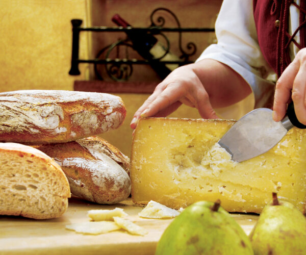 Pecorino,Cheese,From,Sardinia,,Italian,Specialty.