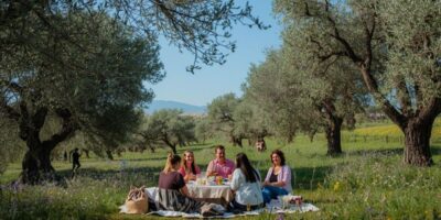 Easter in Sardinia Pasquetta picnic countryside Easter in Sardinia Pasquetta picnic countryside